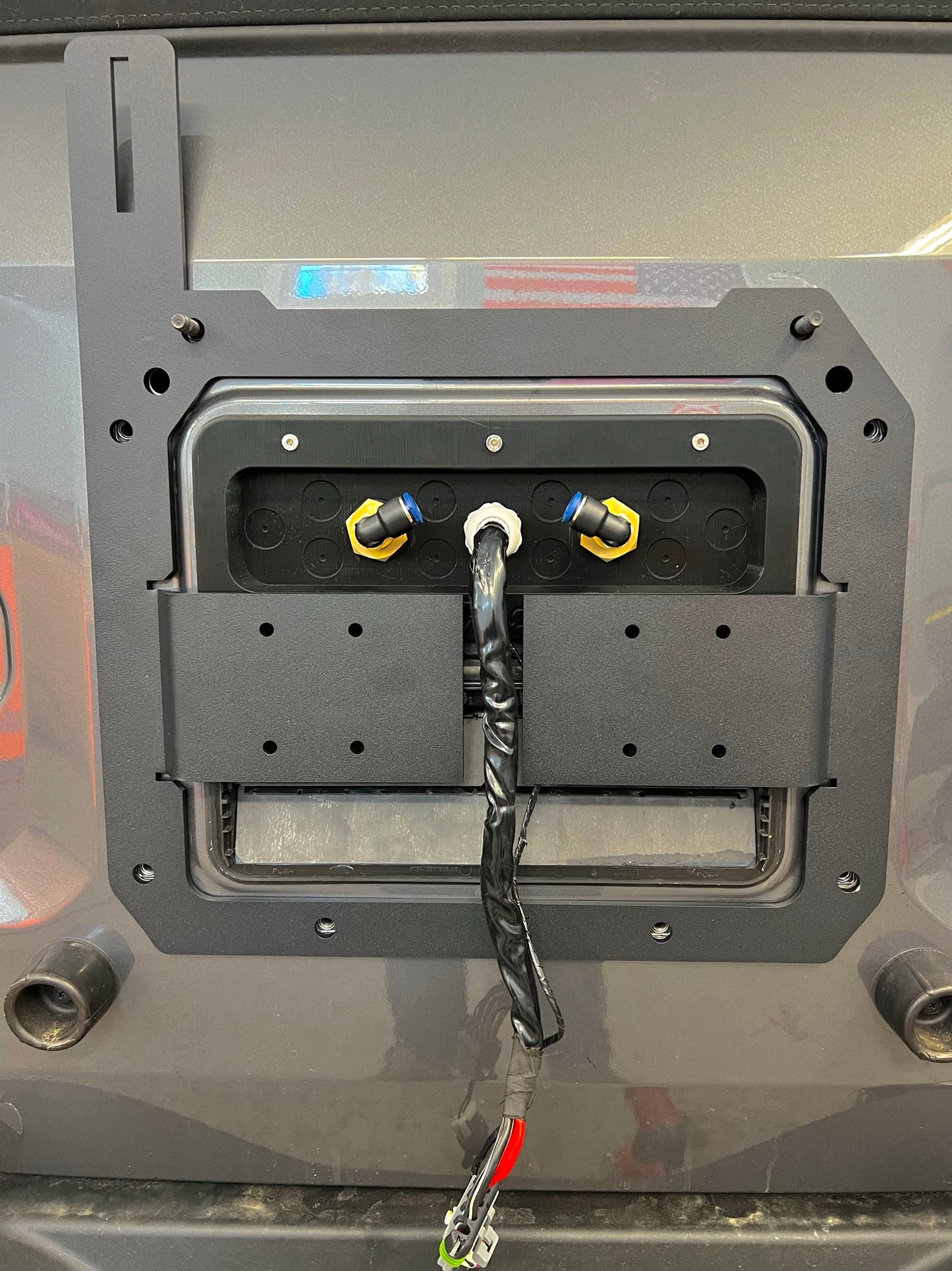 2021+ Bronco Tire Carrier Compressor Mount