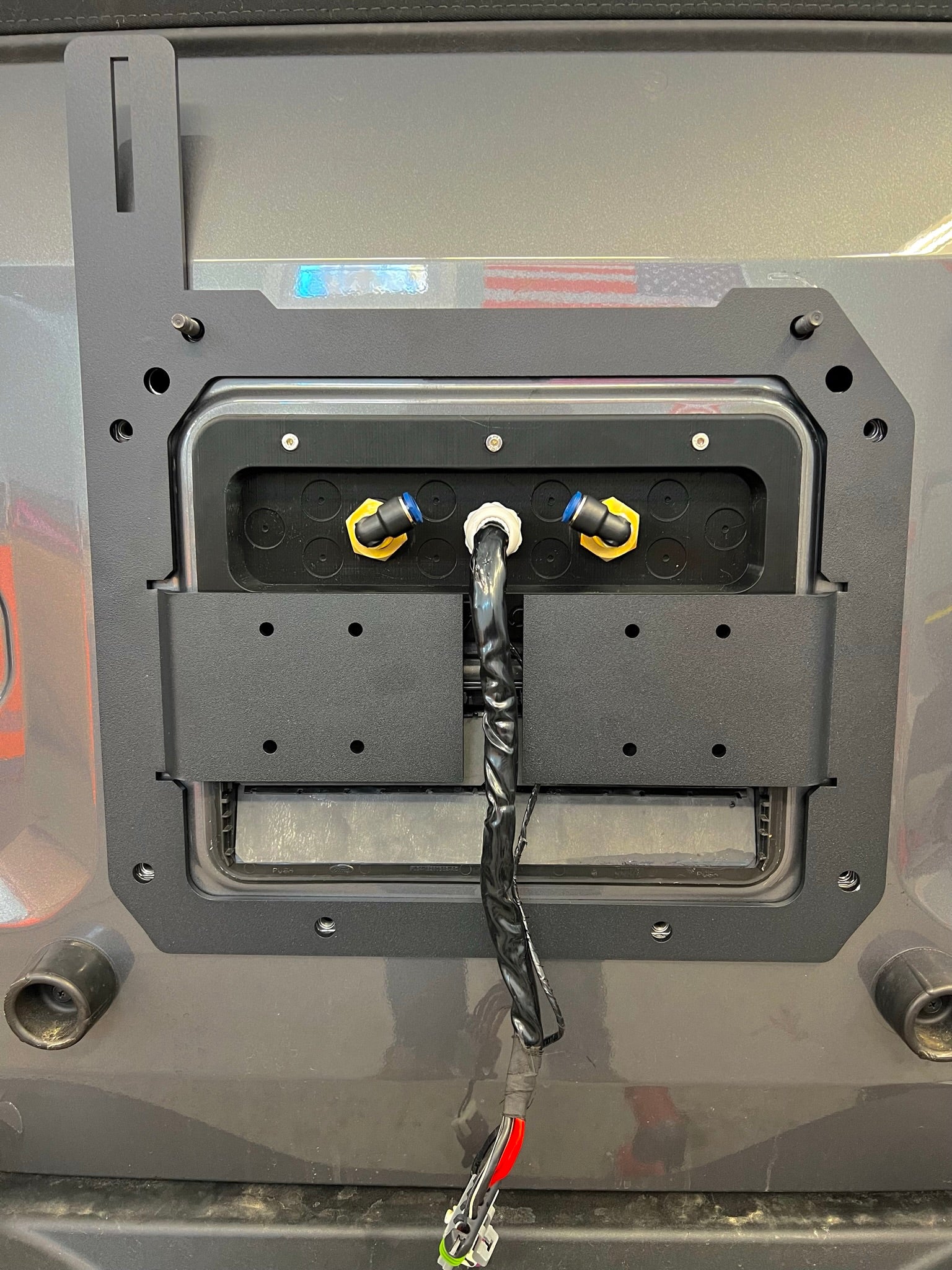 2021+ Bronco Tire Carrier Compressor Mount