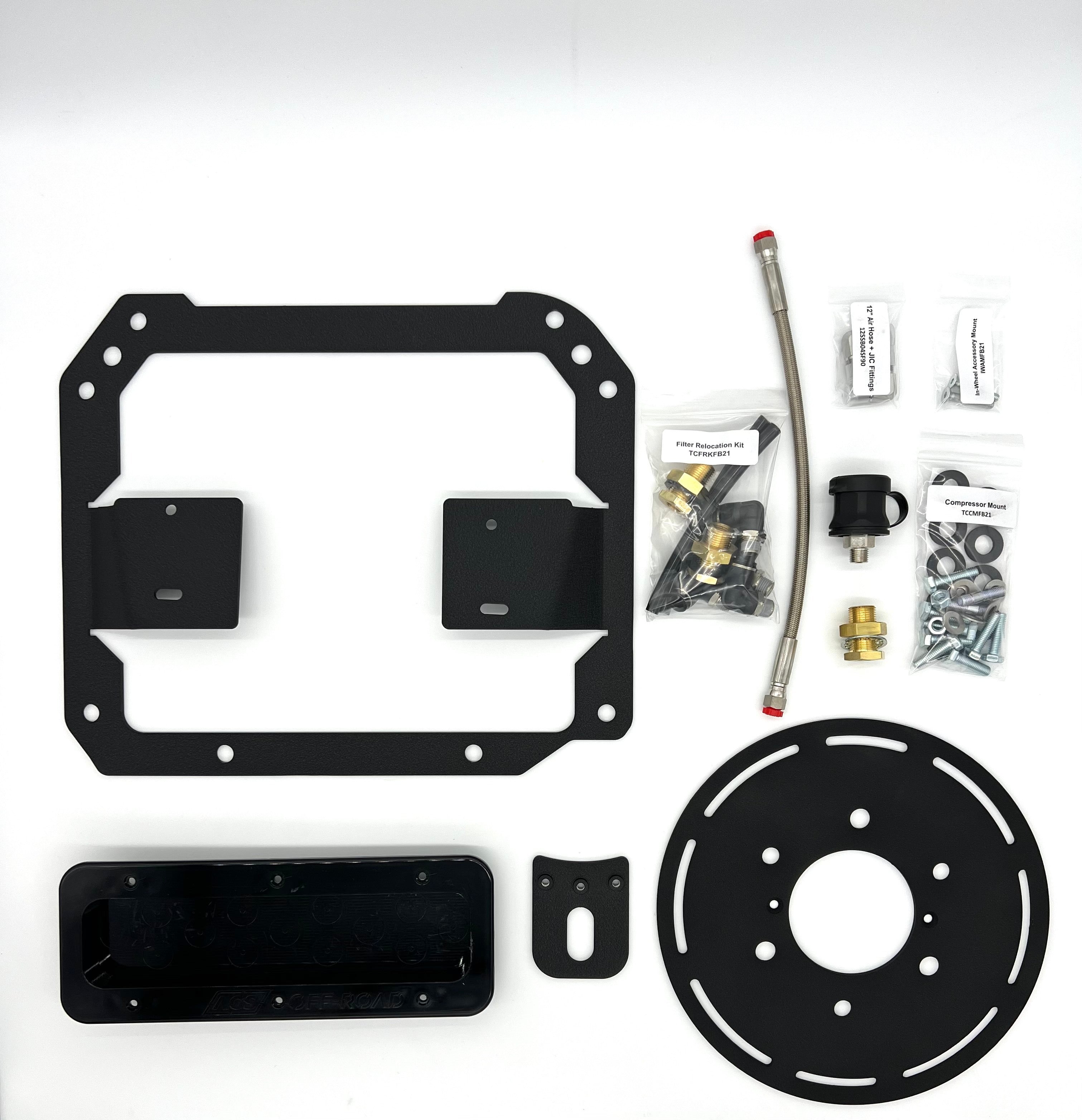 Bronco Raptor Gate Bronco Raptor Air-Gate Kit with In-Wheel Accessory Mount – AGS OFF-ROAD