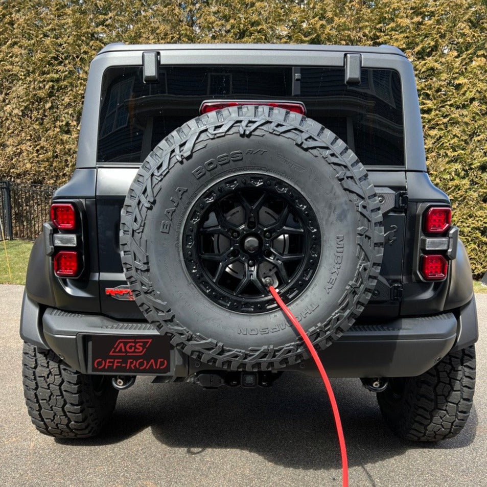 Bronco Raptor Gate Bronco Raptor Air-Gate Kit with In-Wheel Accessory Mount – AGS OFF-ROAD